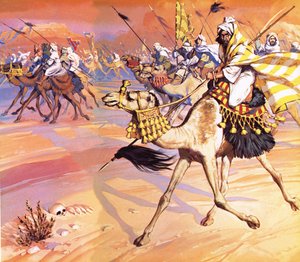 Arabs Pouring Across the Desert to Kill Mohamed