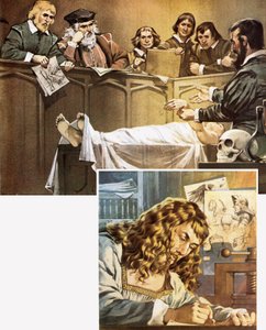 Demonstration of dissection and Durer drawing