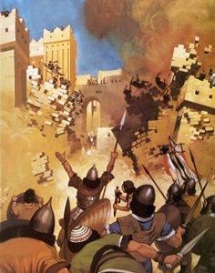 Joshua at the Walls of Jericho