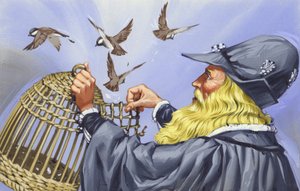 Leonardo Da Vinci, Who Bought Caged Birds to Let Them Free