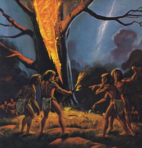 Prehistoric Man and Fire