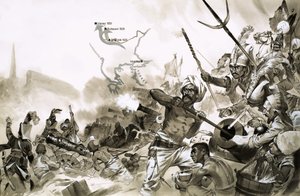 The Turkish armies of Suleiman surround Vienna in 1529