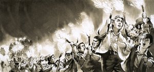 Torchlight Procession in Aid of the Anti-Corn Law League