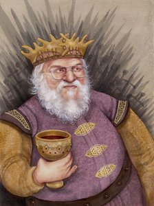 George RR Martin by Anita Kunz