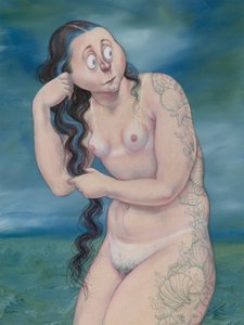 Venus Rising After A Dip by Anita Kunz