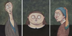 Women Chilling, 2017 by Anita Kunz