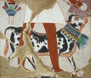 Copy of Wall Painting from Private Tomb 226 of Heqareshu, Thebes by Anna