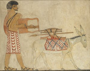Copy of Wall Painting, Private Tomb 3 of Khnumhotpe III, Beni Hasan