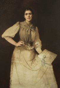 Self-portrait (unfinished)