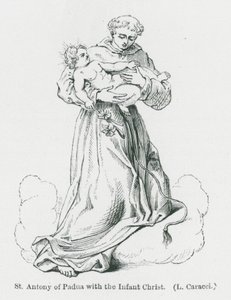 St Antony of Padua with the Infant Christ