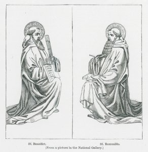 St Benedict, St Romualdo