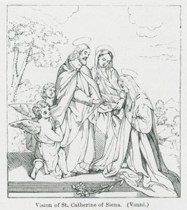 Vision of St Catherine of Siena