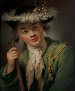 Portrait of a Young Woman by Anna Dorothea (1721 82) Lisiewska
