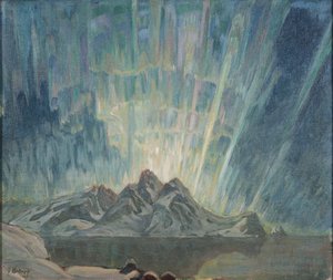 Northern Lights. Study from North Norway