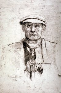 Old Man in a Flat Cap