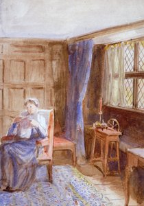 Woman Reading a Letter