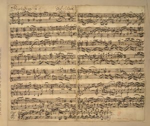 F Major Prelude, Das Wohltemperierte Clavier, Book 2 by Anna Magdalena Bach