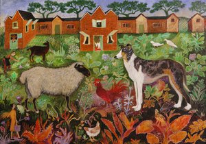 Red Rooster, 2019 by Anna Pugh