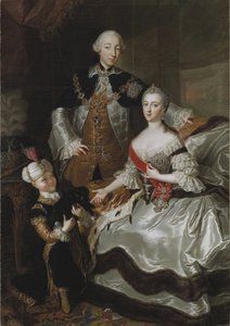 Portrait of Grand Duke Pyotr Fyodorovitch and Grand Duchess Catherine Alekseyevna