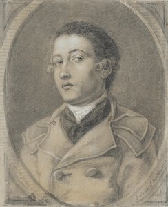 Portrait of a Young Man by Anne-Louis Girodet de Roucy-Trioson