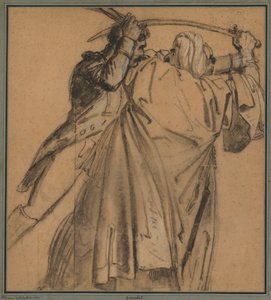 Two Arabs, for The Revolt of Cairo by Anne-Louis Girodet de Roucy-Trioson