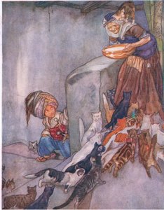 Milk for the Family, from The Big Book for Children (Herbert Strang) published by Humphrey Milford, Oxford University Press, c.1920