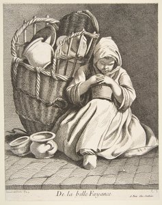 Pottery Peddler, 1738