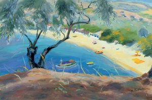 Achladies Bay, Skiathos, Greece