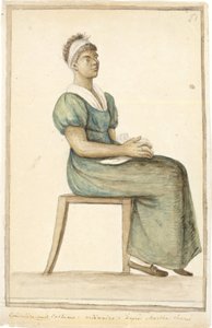 Portrait of an African-American Cook in Ordinary Costume by Anne Marguerite Hyde de Neuville