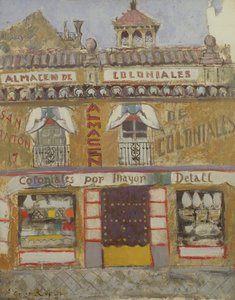 A Shop Front, Granada by Anne Redpath
