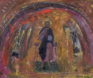 In a Chapel, Torcello by Anne Redpath