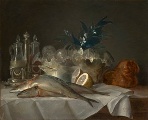 Still Life with Mackerel