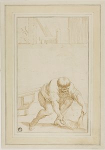 Manure Collector by Annibale Carracci