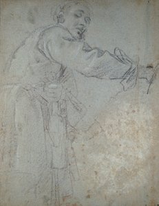 Study of a Draped Male Figure, 1580-1609 by Annibale Carracci