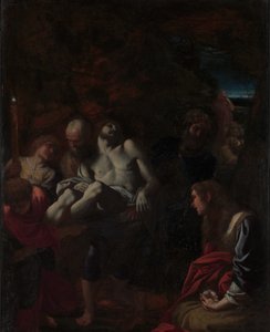 The Burial of Christ by Annibale Carracci