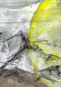 Abstract Mountain Light by Annick