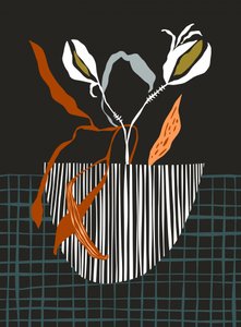 Abstract Striped Botanicals