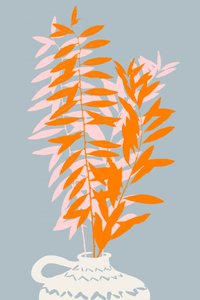Minimal Botanical Still Life by Annick