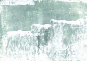 Serene Green Abstract by Annick