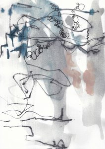 Spontaneous Abstract No. 60 by Annick