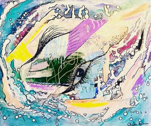 Colorful Eye Splash
