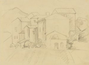 Houses in the Countryside by Anny Dollschein