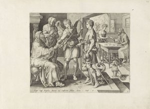 Farewell of Tobit and Anna by Anonymous