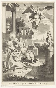 Allegory of Delft by Anonymous