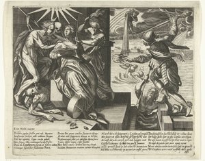 Allegory of the Siege and Relief of Leiden, 1574 by Anonymous