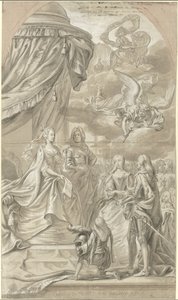 Allegory of the Marriage of Archduchess Maria Anna of Austria and Charles Alexander of Lorraine, 1744