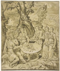 Allegory of the Sinful Life by Anonymous