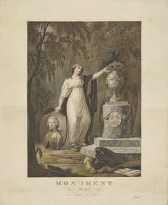 Allegorical Monument for Frederick, Prince of Orange-Nassau, 1799