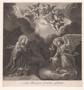 Annunciation (Ave Maria Gratia plena) by Anonymous