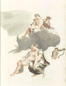 Apollo on the Clouds and Jupiter with Callisto by Anonymous